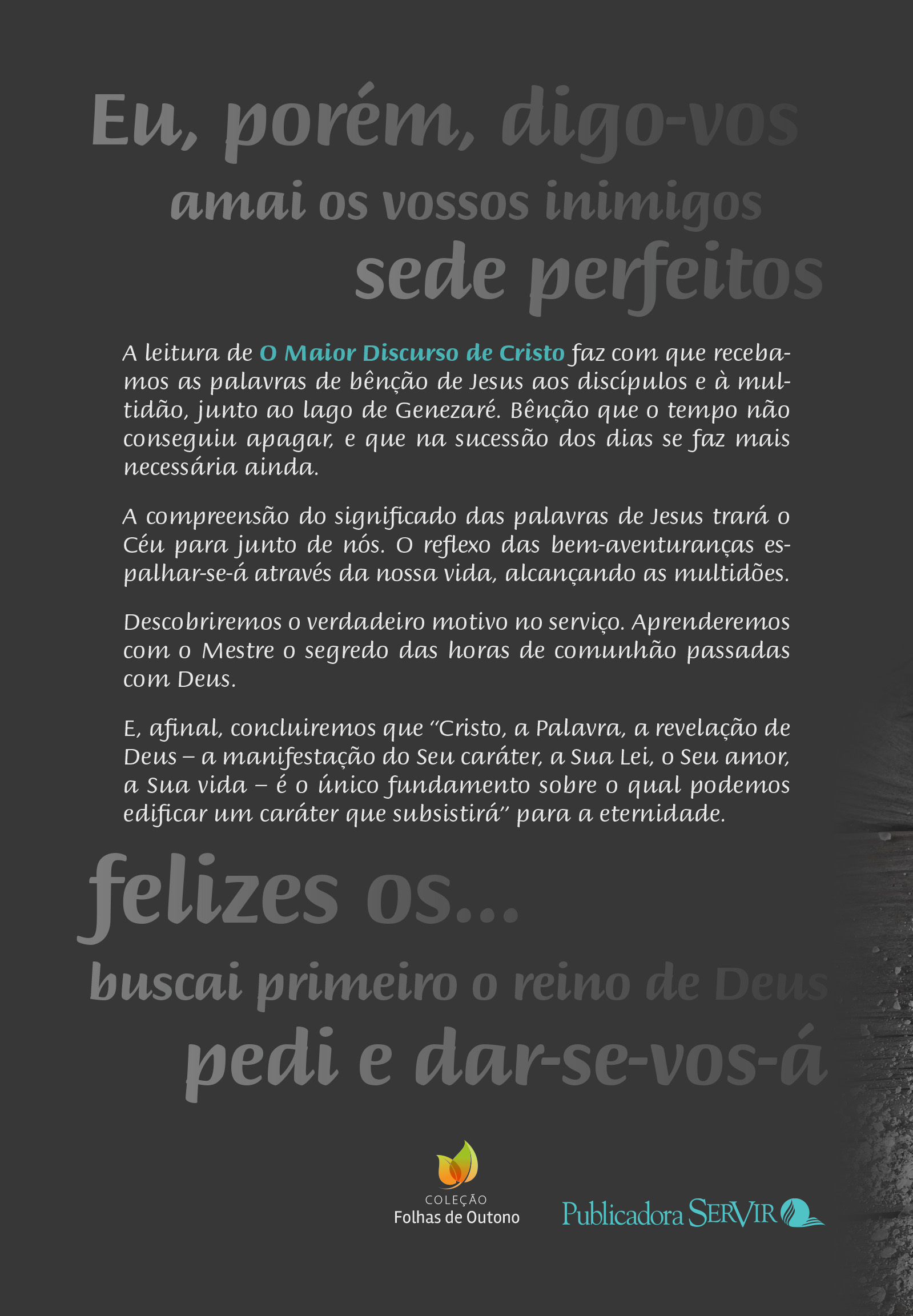 Cfo - O Maior Discurso De Cristo