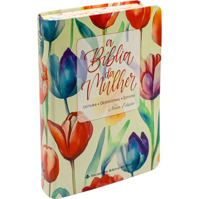 Bíblia da Mulher - Tulipas Amarela