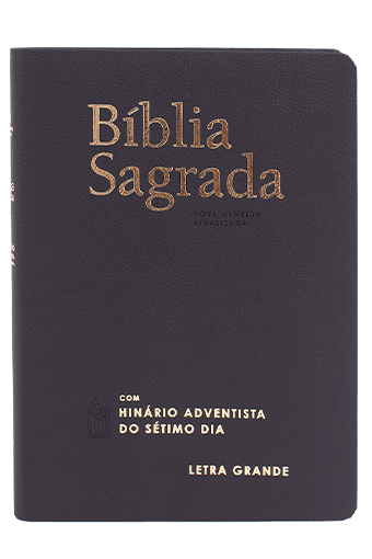 Biblia Com Hinário Capa Preta - Letra Grande