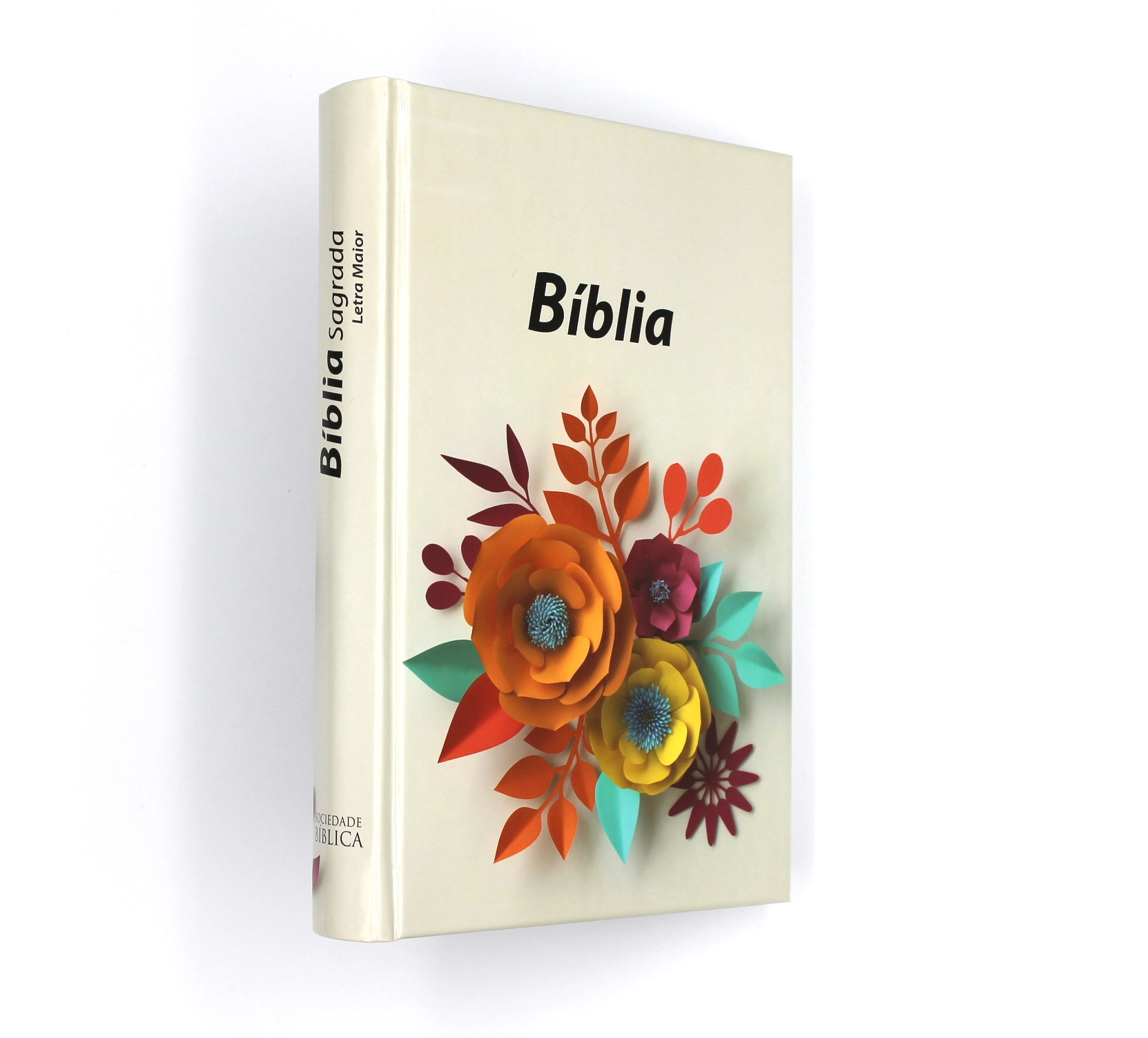 Biblia Dn53 Letra Maior Capa Flores