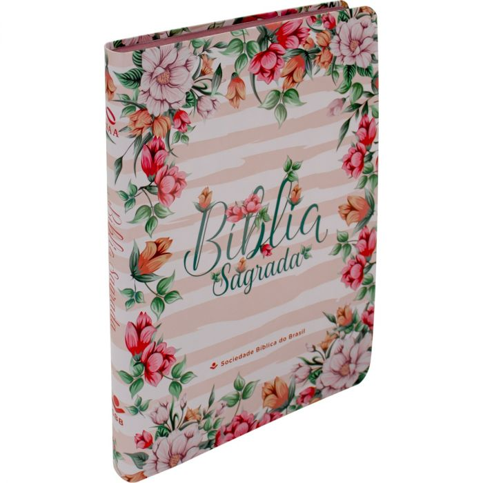 Bíblia NA81 Slim- Floral