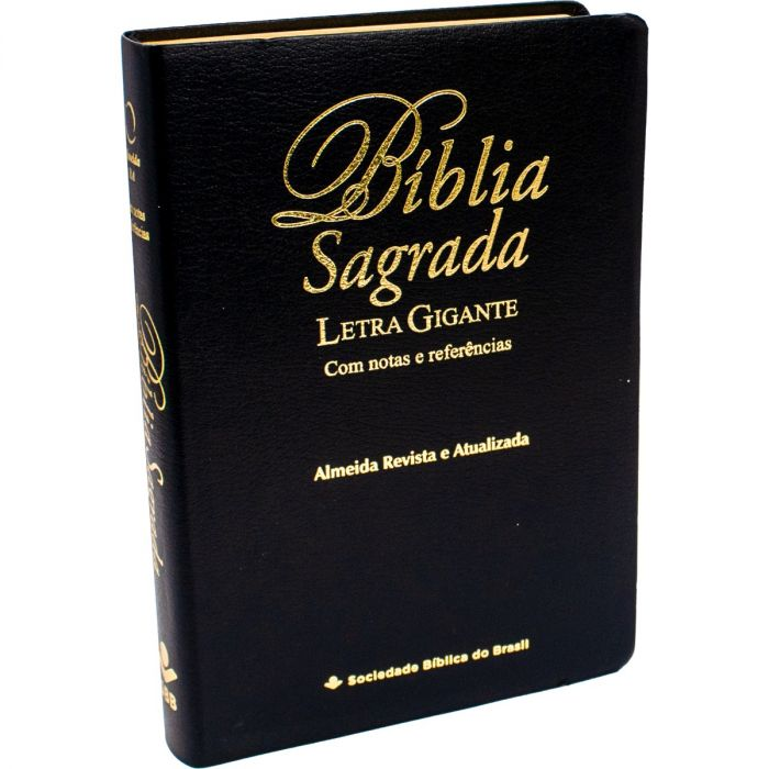 Bíblia Letra Gigante - RA067 TILGI Preto